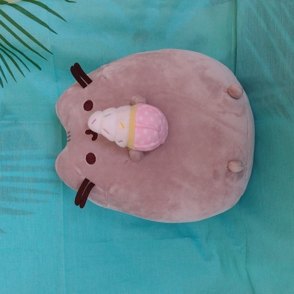 PUSHEEN ICE CREAM CAT PLUSHY - Picture 1 of 12